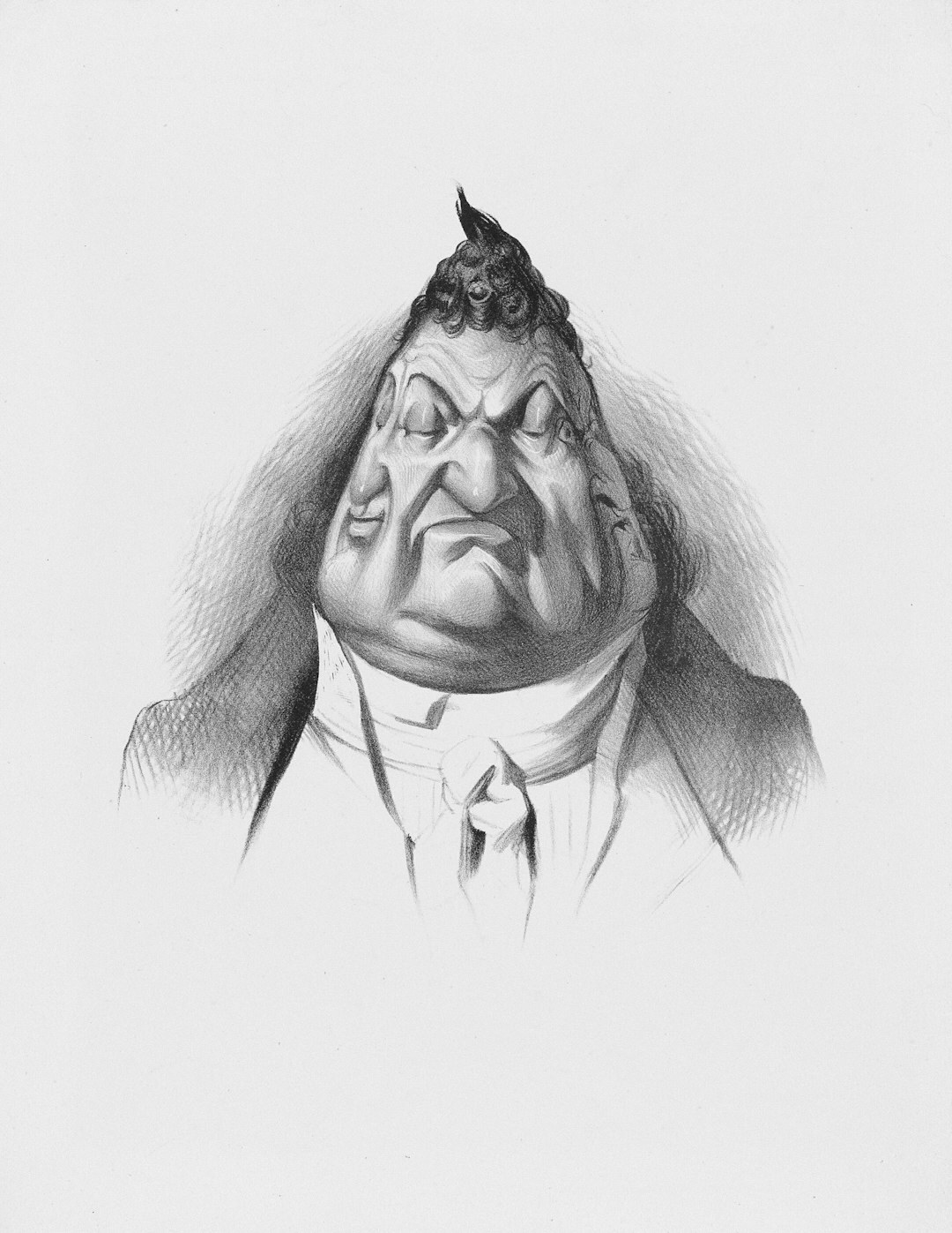 mysterious character sketch